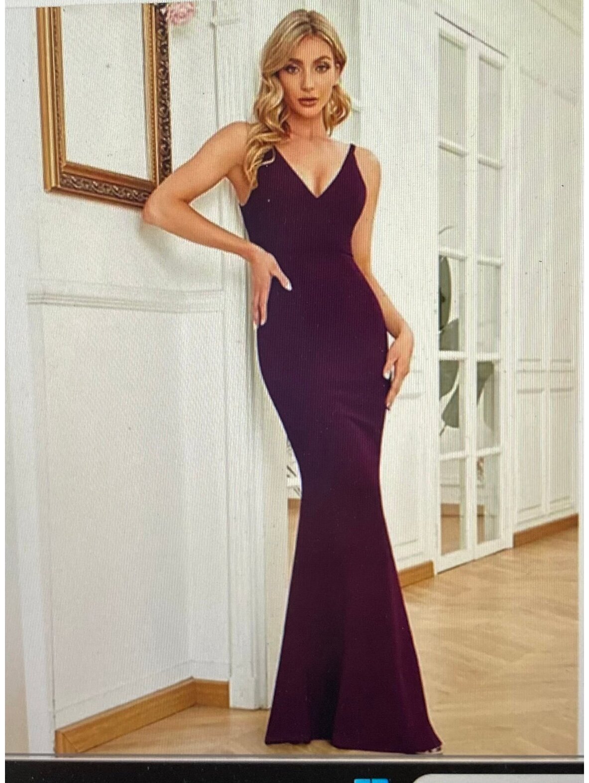 Bupt Women’s V Neck Dress Size S